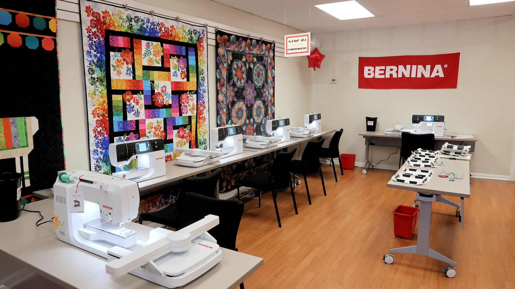 Bernina World of Sewing Machines Quilting Fabric Raleigh NC