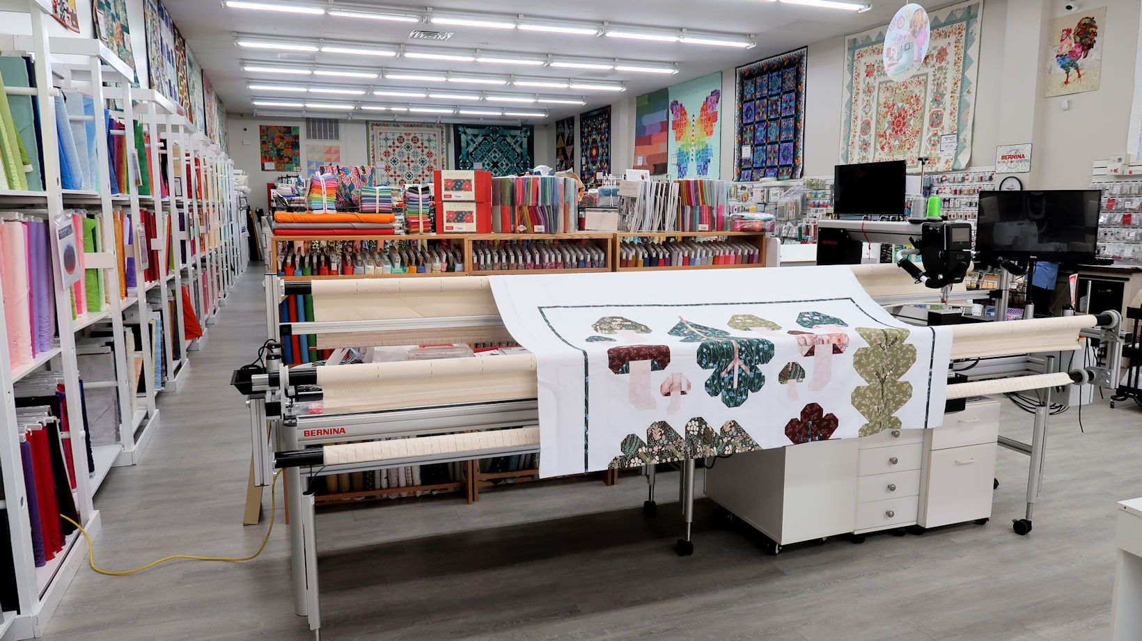 Bernina World of Sewing Machines Quilting Fabric Shop Store Raleigh NC